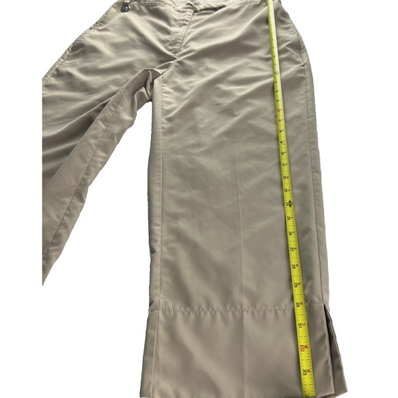 Liz Claiborne LIZGOLF  Womens Golf Pants Size 10 Crop Pockets Khaki Sport - Picture 10 of 16